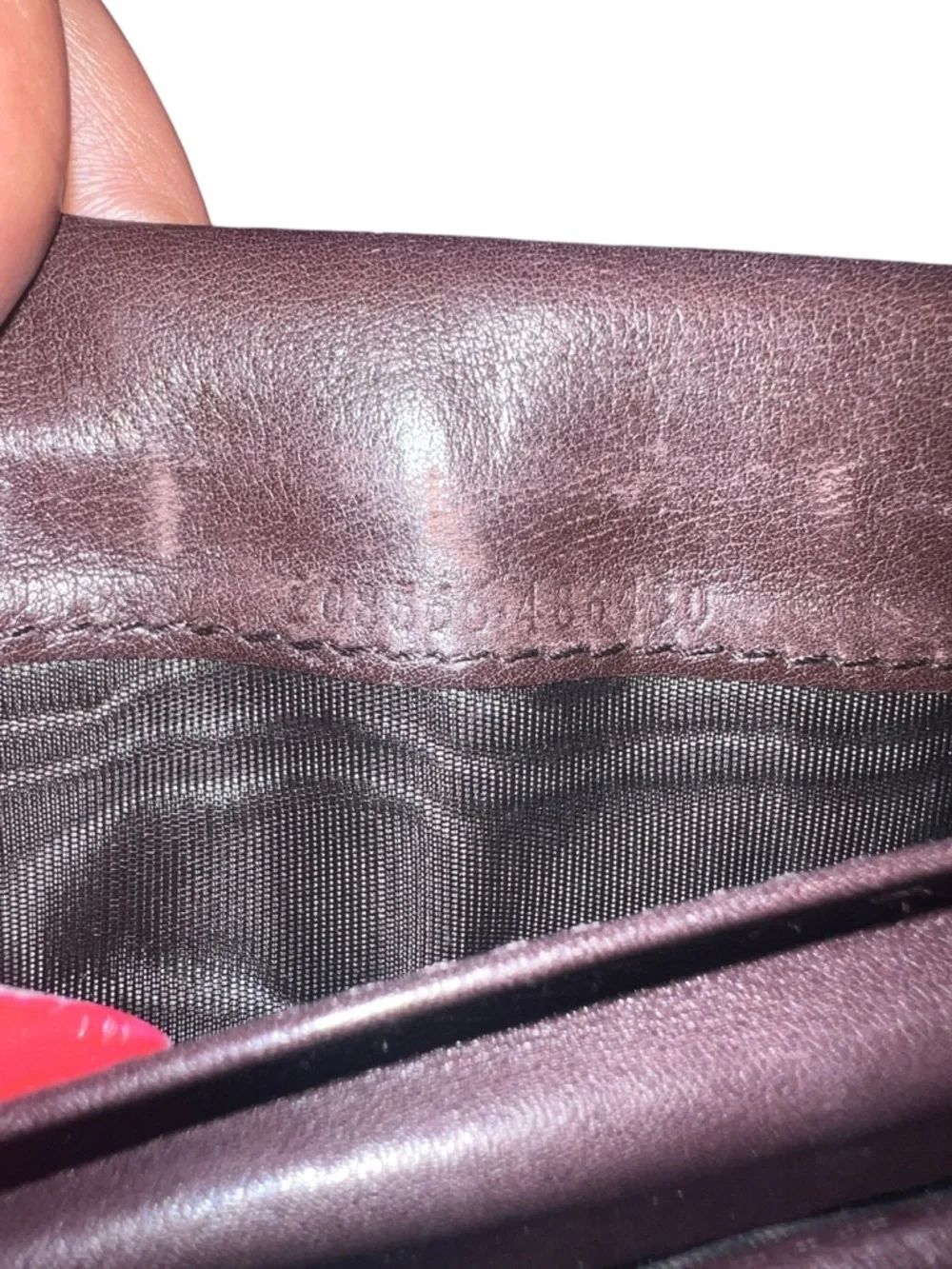 Gucci Embossed GG Leather Wallet with Gold Heart Accent - Picture 12 of 12